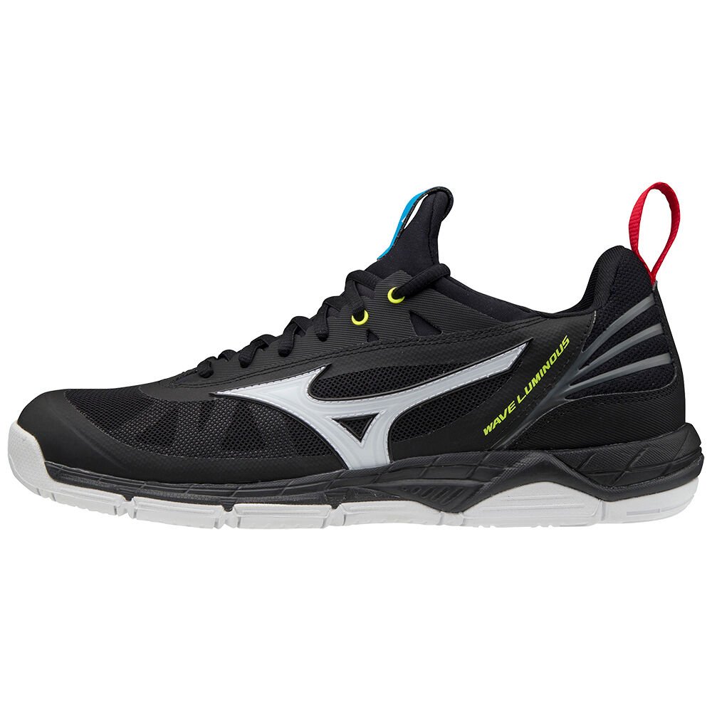 Damske Volejbalove Tenisky Mizuno Wave Luminous Čierne/Biele/Žlté Vypredaj SXPA06498